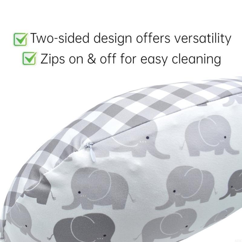 Nursing Pillow Breastfeeding - Funda almohada para lactancia materna A5YC,