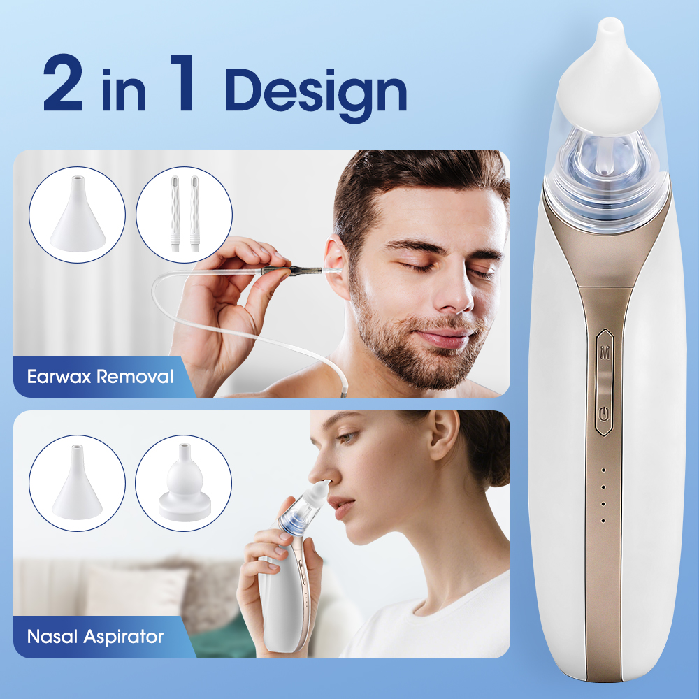 Nasal Aspirator - Aspirador Nasal con ventosa eléctrica, limpiador